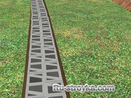 Как построить подпорную стенку из блоков.