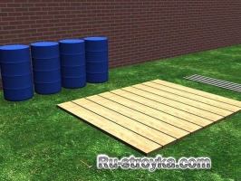 Как построить причал для лодки своими руками