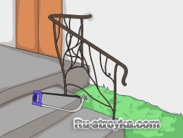 Ремонт перил.