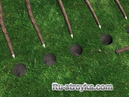 Забор из частокола