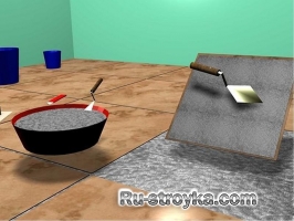 Затирка швов у плитки.