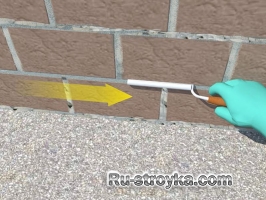 Кладка перегородок из кирпича