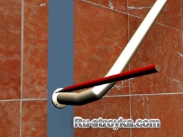 Как установить поручень в ванной комнате. Как установить поручень в ванной комнате.