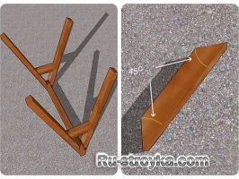 Как сделать деревянные строительные козлы