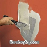 Как заделать дыры в гипсокартоне.