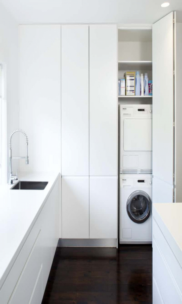 
						Как спрятать стиральную машину: 14 идей для кухни, ванной, спальни и постирочной                    