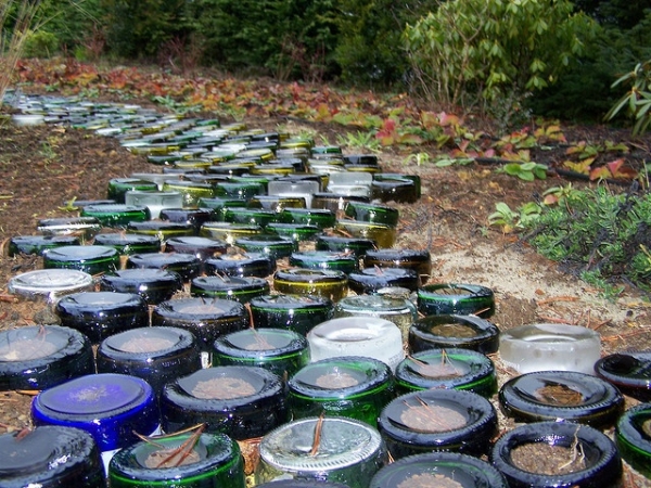 Дорожки в саду своими руками с малыми затратами